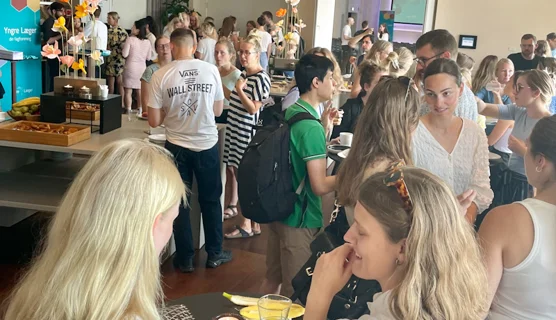 Deltagere på Kick off for nye læger.